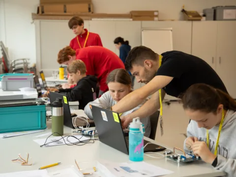 tüftelCamp im Frühling 2026 bei EWS